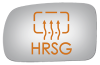 SIDE VIEW MIRROR HEATED W MOUNT